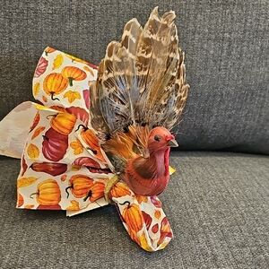 Kim Seybert turkey napkin ring